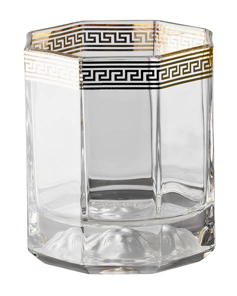 versace whisky glass price|versace medusa whiskey glasses.